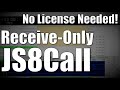 Receiveonly js8call for free