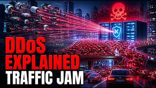 How a DDoS Attack Works [Explained with Real Traffic Jam]