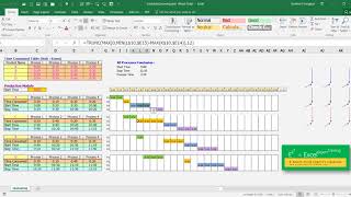วิธีประยุกต์ใช้ Excel ในงานวางแผนกำหนดการ (Scheduling) ตอนที่ 9