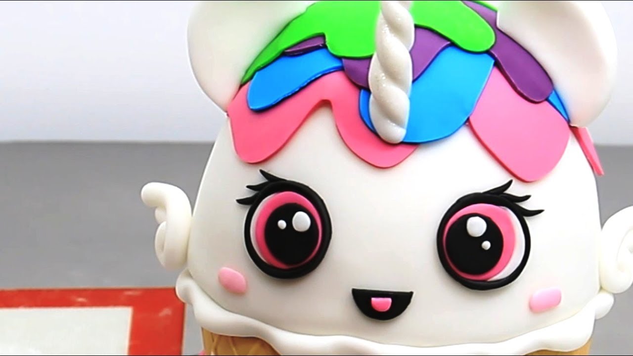ice cream unicorn kawaii cake how to by cakesstepbystep youtube