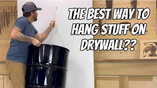 The Best Way To Hang Stuff on Drywall?? by Nick’s Custom Woodworks 1,106 views 2 weeks ago 7 minutes, 40 seconds