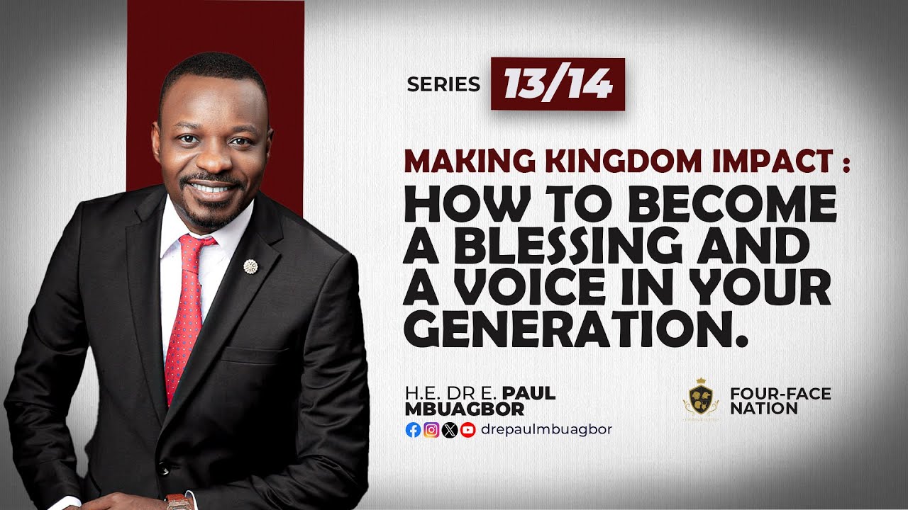 Определение вашей платформы для влияния (Оказание влияния на Царство Божье, часть 13) Его Превосх...