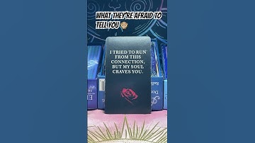 What They’re Afraid To Tell You 🙊#reading #oraclereading #lovemessages #message #fyp