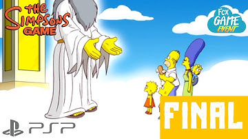 Walkthrough The Simpsons Game - Final Part: Game Over (PSP)