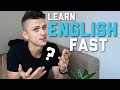 How to learn English FAST - My Story