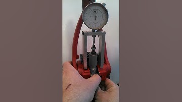 Dial Indicator Die Adjustment