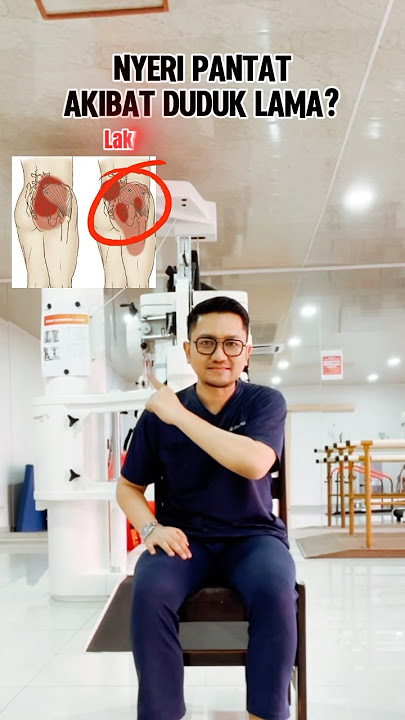 nyeri pantat akibat duduk lama #drpras #sciatica