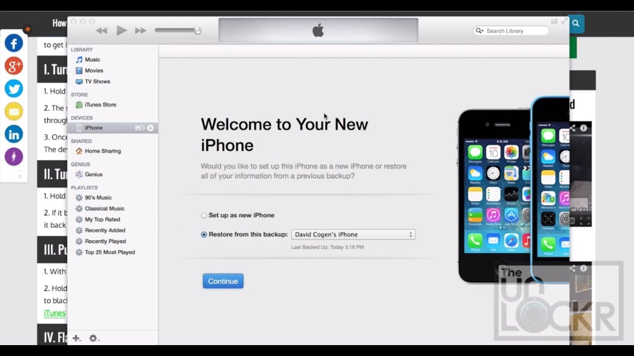 How To Restore An Unresponsive IPhone Or IPad YouTube