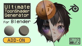 Ultimate ToonShader Generator Add-on for Blender
