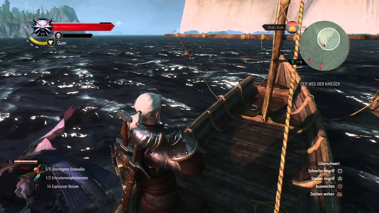 The Witcher 3: Flying Rivaman (Boat bug)