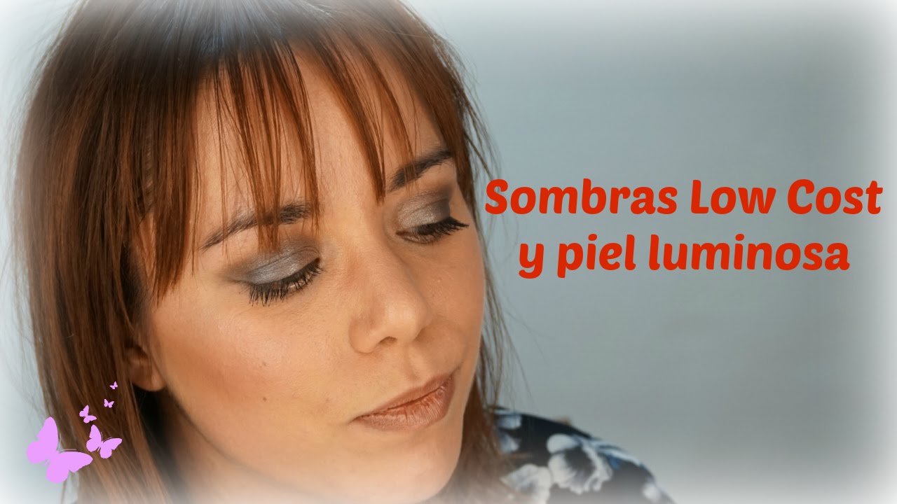 Maquillaje ojos Sombras Low Cost ¿Cómo usar azules? YouTube
