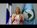 Mensaje de la presidenta del Parlatino, senadora Silvia Giacoppo