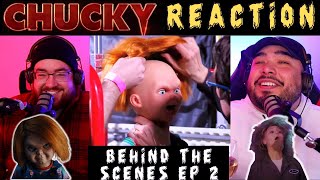 CHUCKY Behind the scenes EP 2 REACTION | Silver fox Brad Dourif & Controlling Chucky
