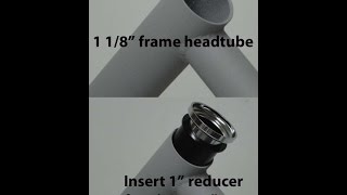 Head Tube Reducer For Bicycle Frames
