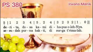 Puji Syukur 380, Sajian Roti Anggur, Lagu Persembahan