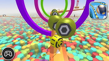 Action Balls: Gyrosphere Race - Gameplay Walkthrough Part 94 - Game Levels 269-272 (iOS, Android)