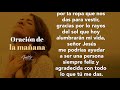 🙏🏼  Oración de la mañana - Freddy DeAnda