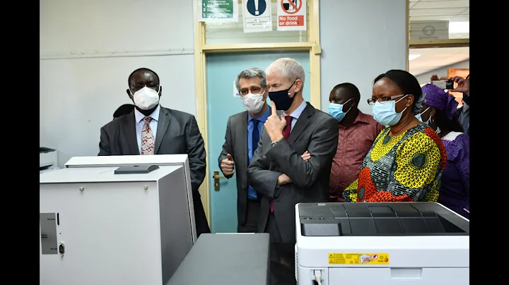 French Minister for Foreign Trade alongside Health...