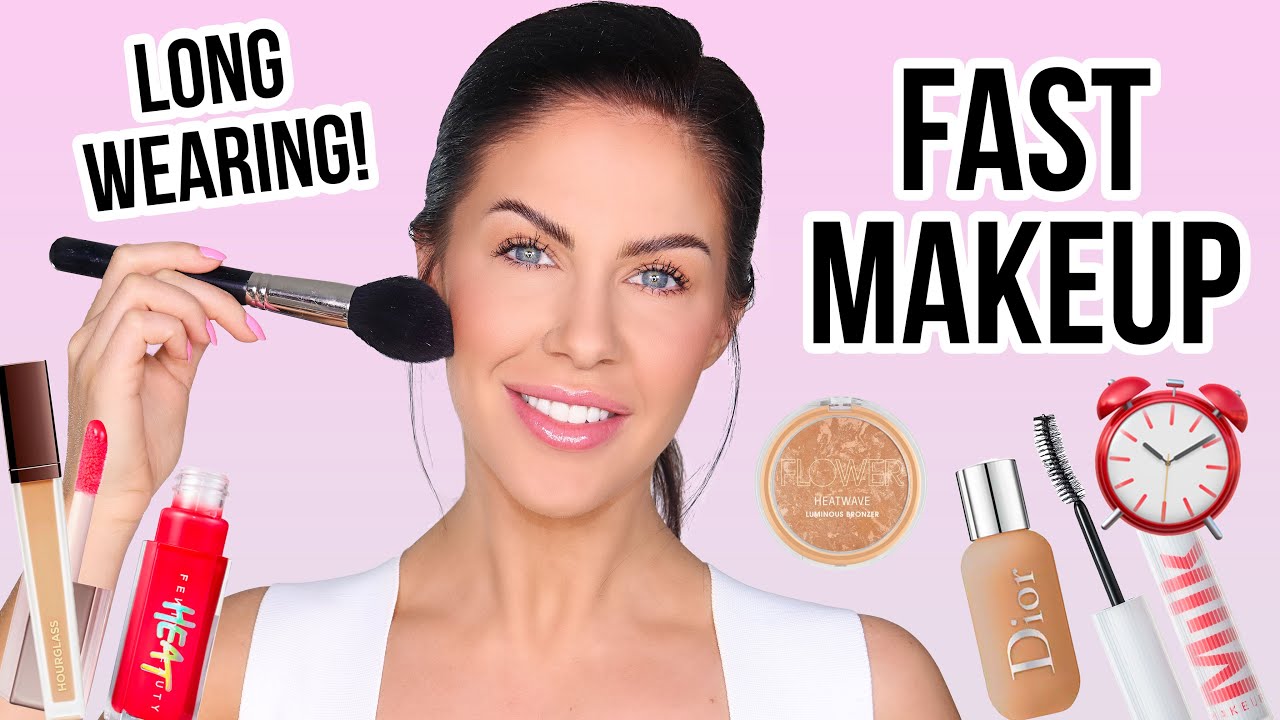 MY CURRENT FIVE MINUTE MAKEUP ROUTINE! LONG LASTING, PROOF, FAST MAKEUP! YouTube