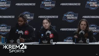 Gonzaga women talk loss to Texas in NCAA Tournament