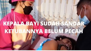 Ibu Menangis Tidak Tahan Sakit