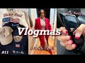 VLOGMAS DAY 11: It FINALLY Came, Winter Fashion Haul, Christmas Shopping, New Nails | Crystal Momon