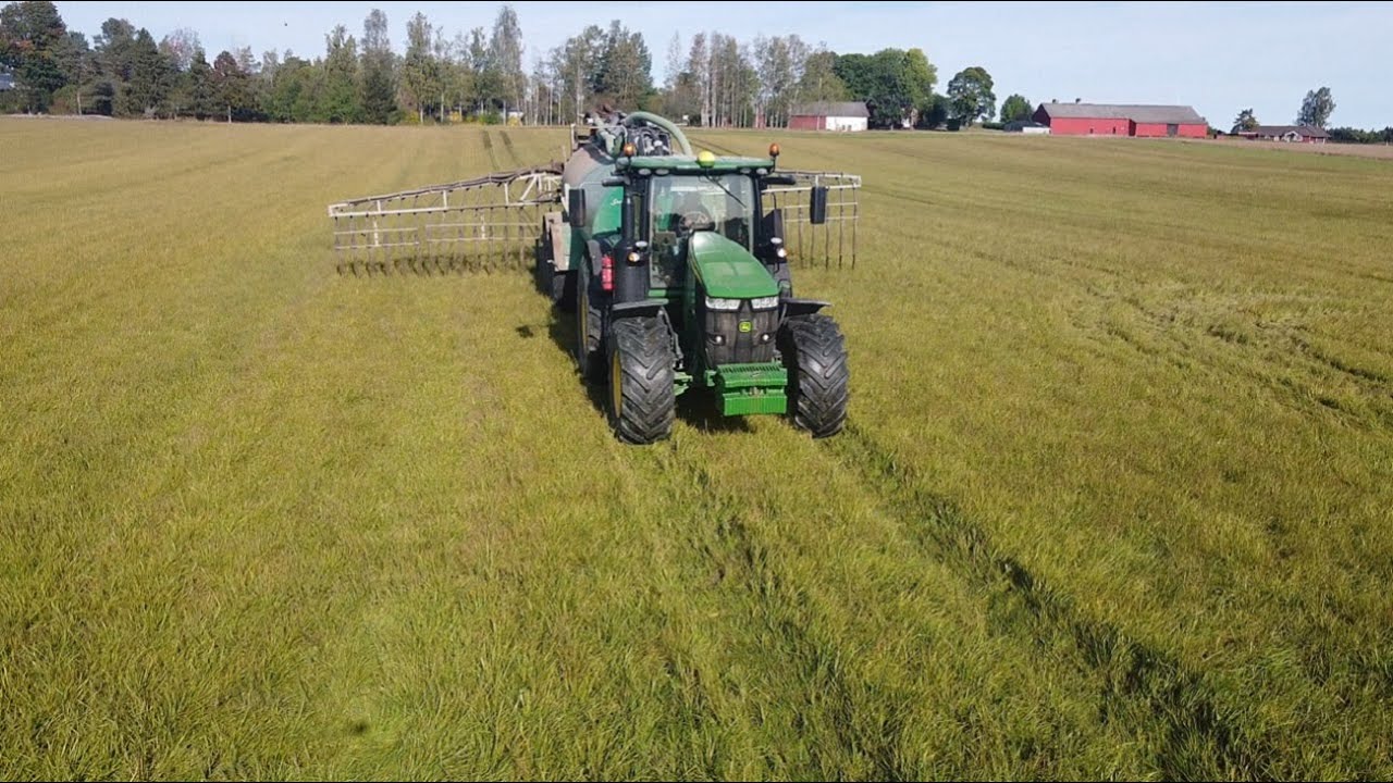 JOHN DEERE 7270R & SAMSON PG 18 [SWEDEN]