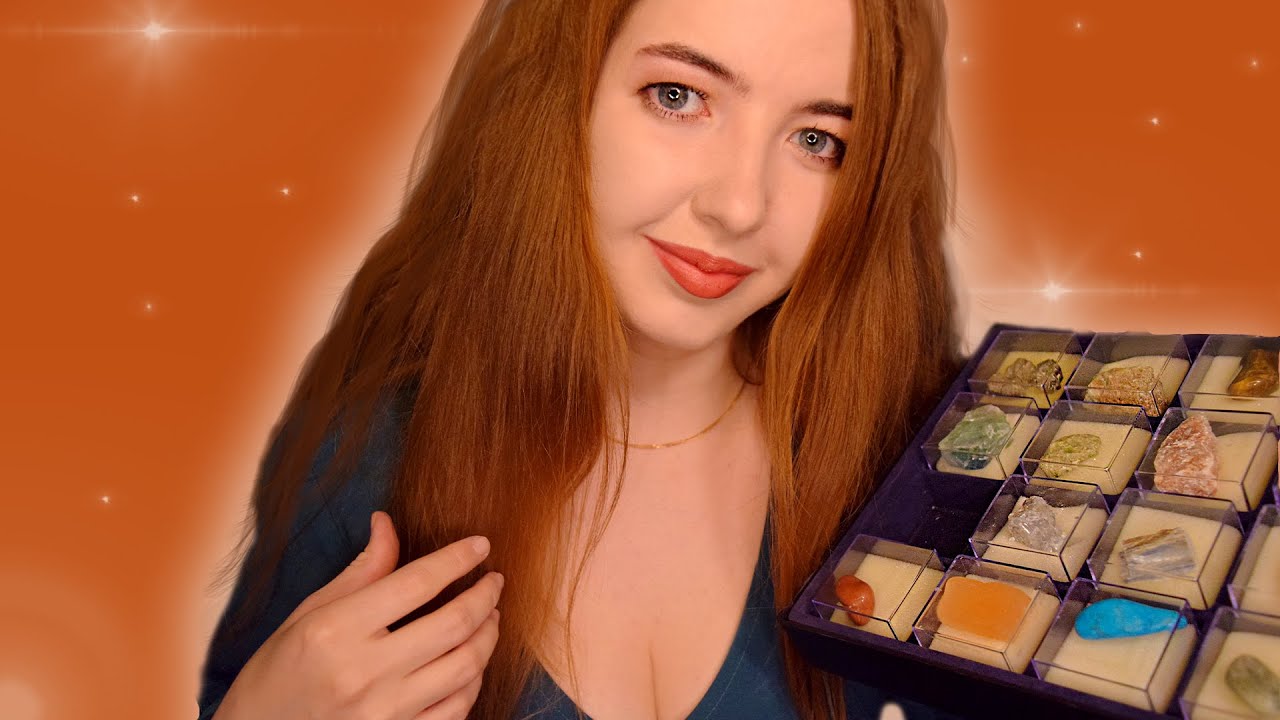 АСМР 💎 МОЯ КОЛЛЕКЦИЯ МИНЕРАЛОВ И КАМНЕЙ  | Тихий ГОЛОС и ШЕПОТ | ASMR