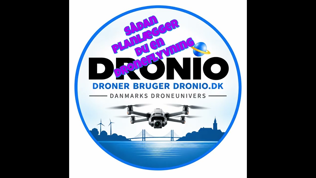 Dronio dk  Sådan planlægger du en droneflyvning