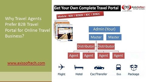 Why Travel Agents Prefer B2B Travel Portal for Online Travel Business