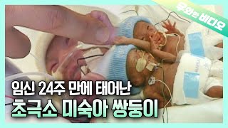 The Miracle of Twins Somang and Heemang, Who Were Born at 24 Weeks of Pregnancy