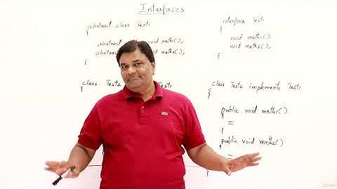 Lecture 14.1 : What are Interfaces — [Abdul Bari] Java Course