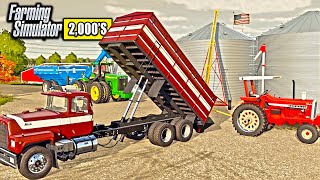 EARLY 2000'S CORN HARVEST ON AMERICAN FARM! (IOWA ROLEPLAY) | FARMING SIMULATOR 2000'S