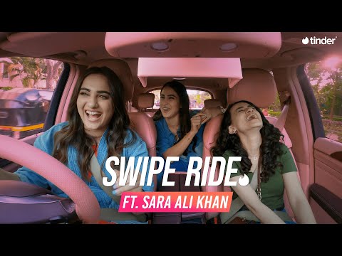 Swipe Ride ft. Sara Ali Khan & Meghana | Kusha Kapila | Tinder India