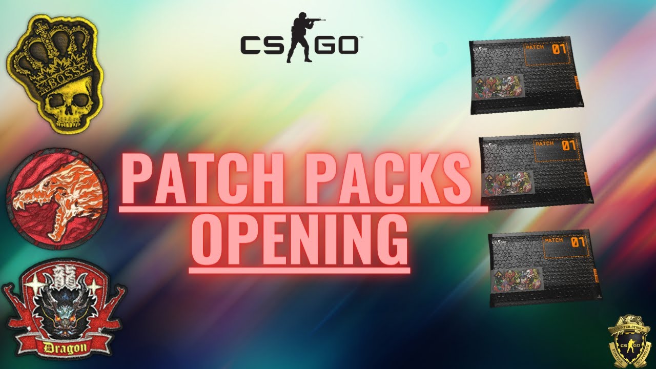 Opening CSGO PATCH'S in search for BOSS PATCH YouTube