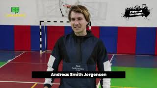 Player Of The Match - Andreas Smith Jorgensen