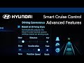 Smart cruise control advanced features  hyundai