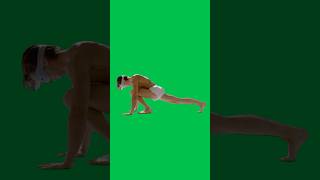 Green Screen of Patrick Bateman from American Psycho