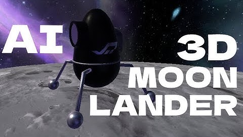 A.I. Learns to land on the MOON