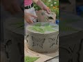 diy butterfly concrete fountain 🦋✨ #diy #gardendecor #concreteart #fountainidea #crafting