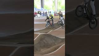 Top five all-time main? Legacy Nationals Sunday Men Pro #bmx #racing #crash ￼