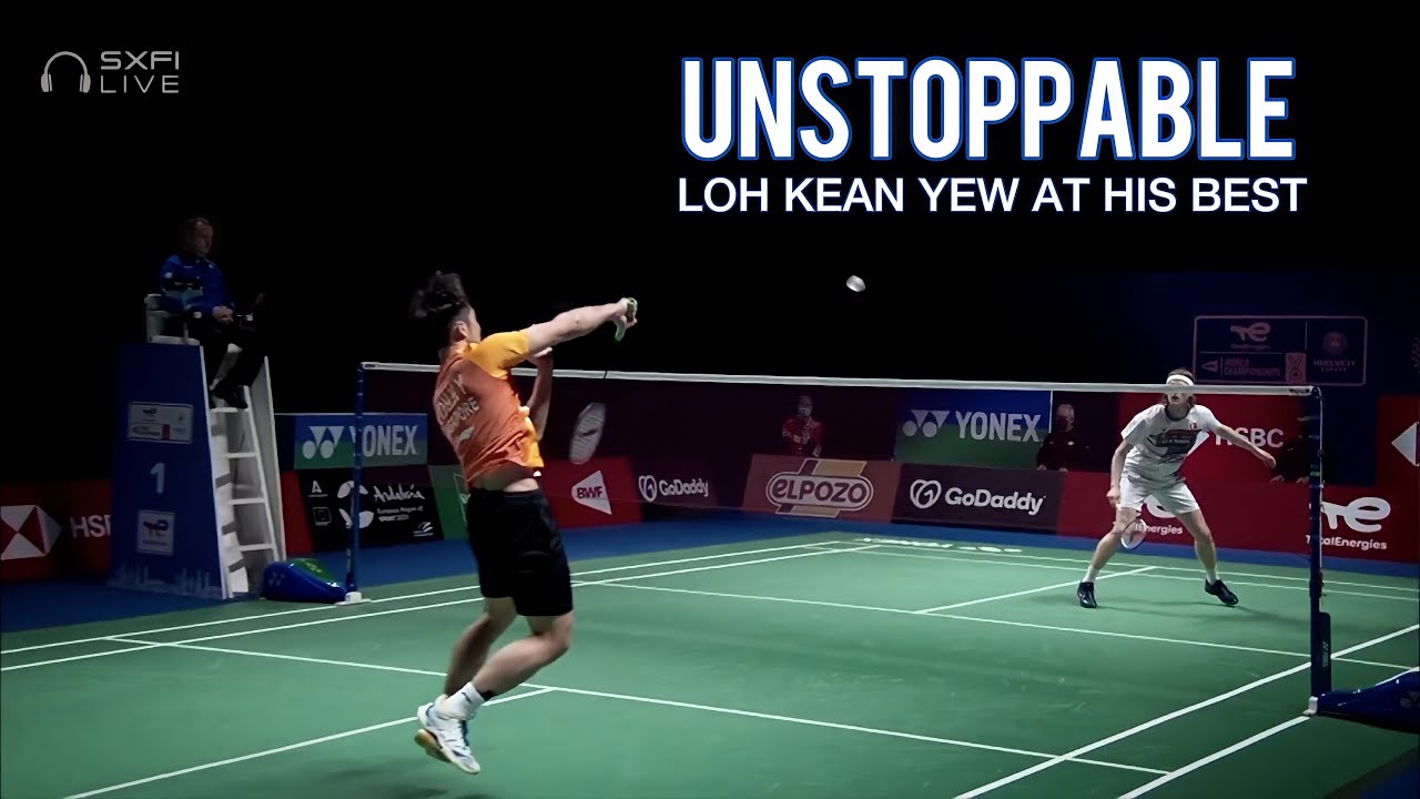 Loh Kean Yew vs Anders Antonsen Badminton 2021
