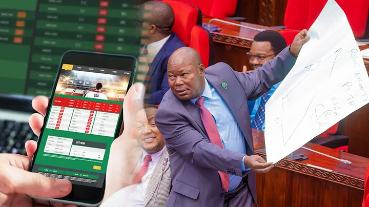 WAITARA AINGIA BUNGENI NA MKEKA WA BETTING, AWAKATAA WANAOIPINGA "HII NI TOPIC NIMESOMA FORM FOUR"