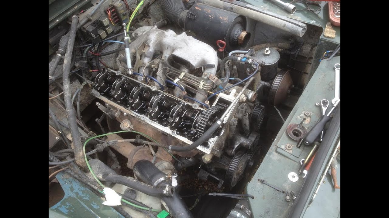 SSANGYONG MUSSO MJ D 2.9 Timing chain and gasket replacement - YouTube