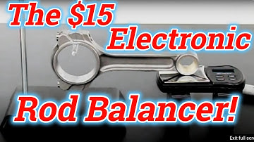 Build an electronic rod balancer for $15!