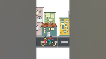 Running animation created in canva for free/ canva animation #shortsfeed