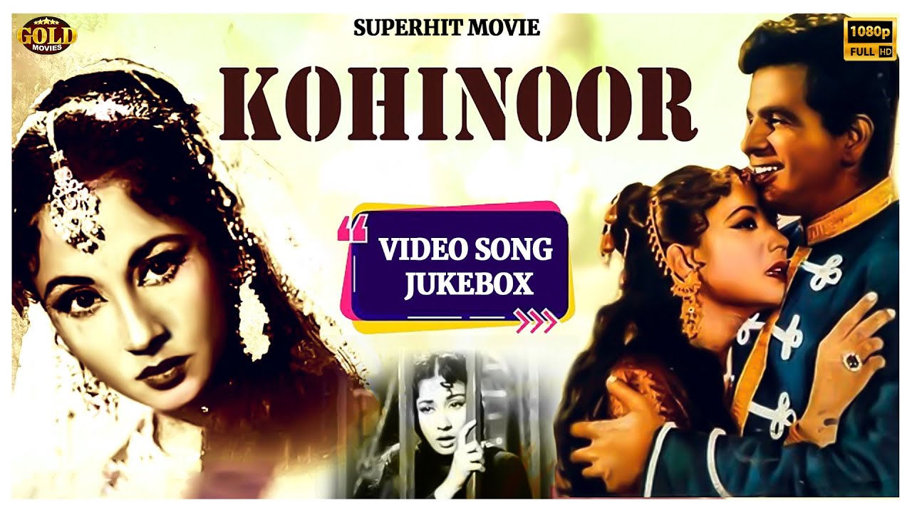 Dilip Kumar Meena Kumari   Kohinoor   1960 Movie Video Songs Jukebox  Old Bollywood Songs