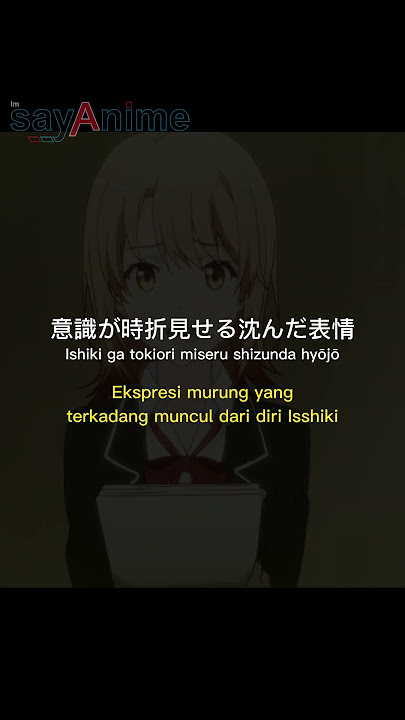 Quotes Hachiman Hikigaya tentang Hanya Mencoba Terlihat Keren | OreGairu #26