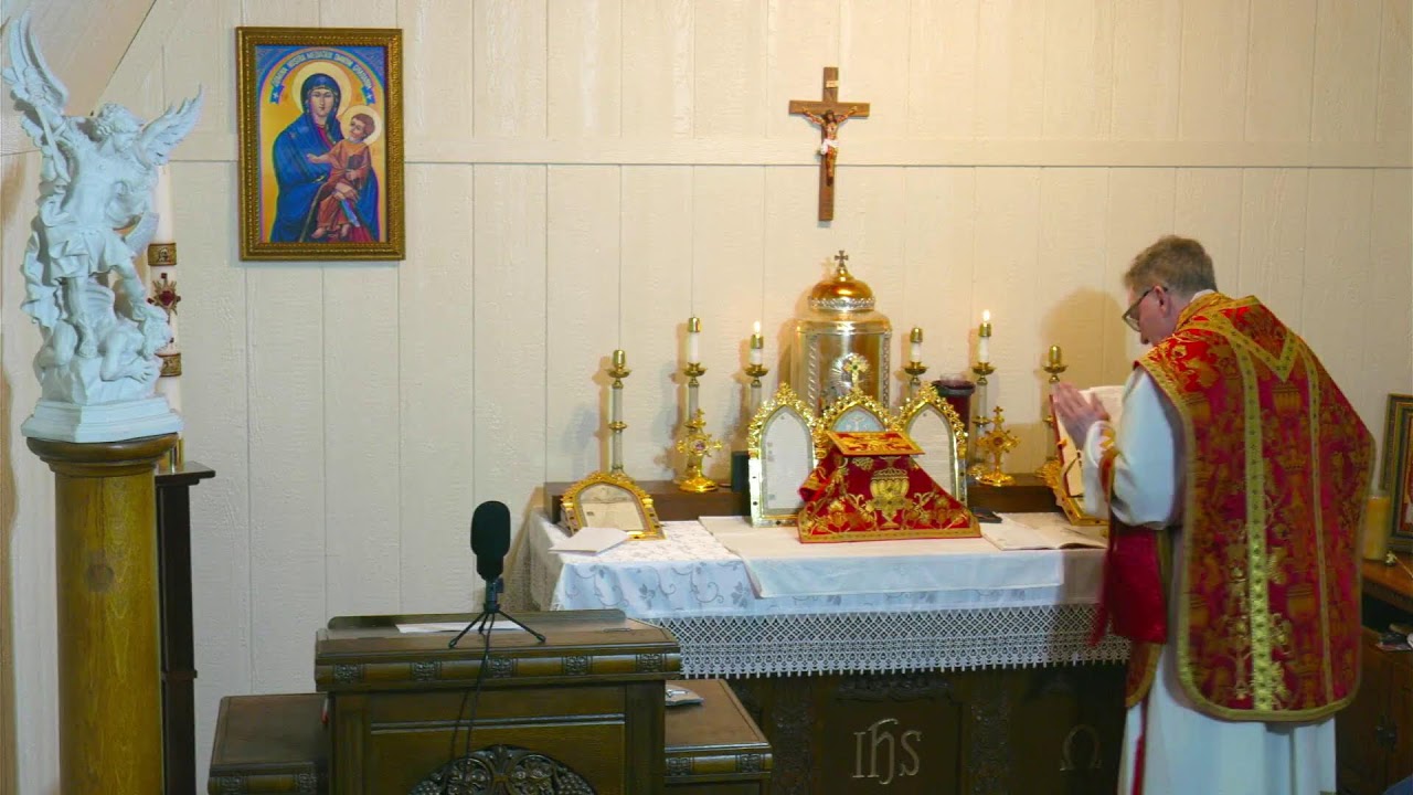 Fr. Altman Celebrating Holy Mass First Friday :  3-6-26