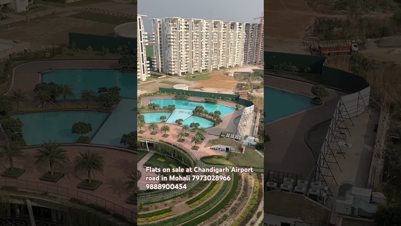 Jlpl falcon view 3BHK 4BHk 5BHK flats on sale in Mohali at Chandigarh airport road